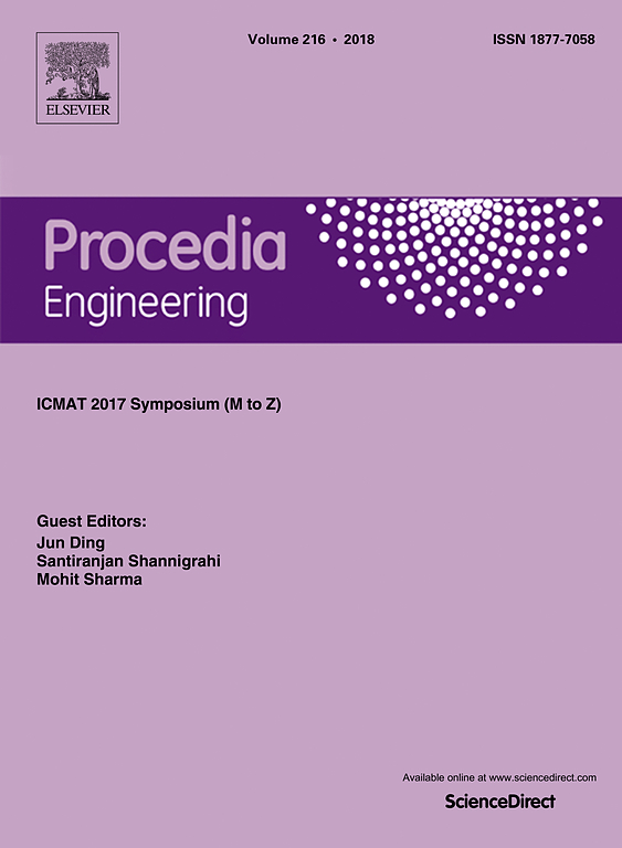 Go to journal home page - Procedia Engineering